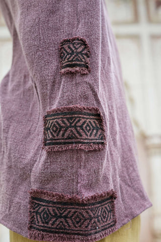 Tikal Shirt Donker Bruin