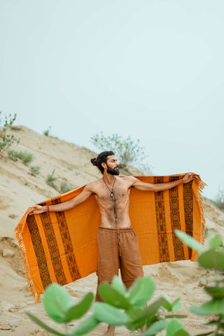 Khullu Shawl Kurkuma