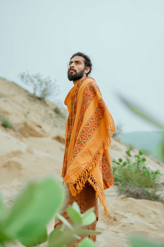 Khullu Shawl Turmeric