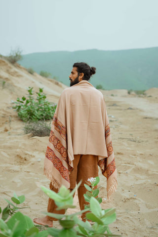 Khullu Shawl Beige