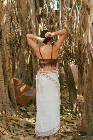 Kaya Bra Top Donker Bruin