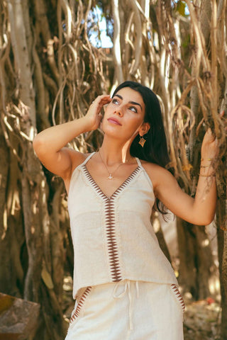 Native Border Top Natural