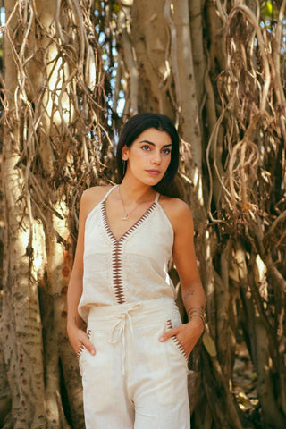 Native Border Top Natural