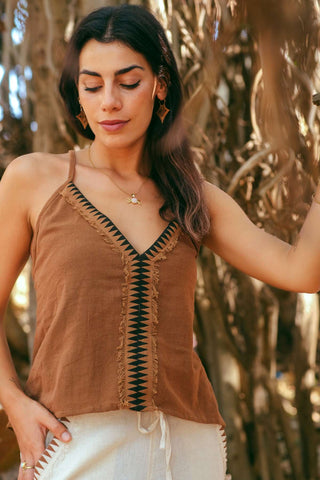 Native Border Top Earth