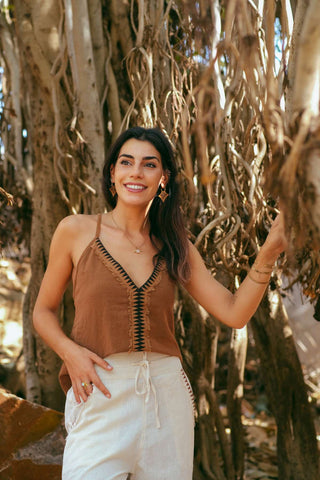 Native Border Top Earth