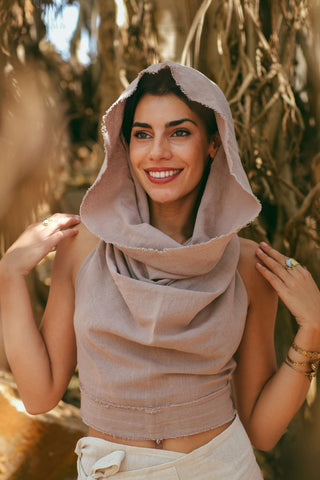 Pua Crop Top Amethyst