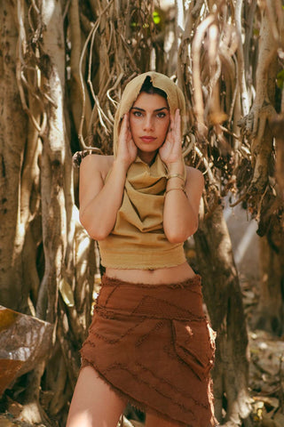 Pua Crop Top Desert