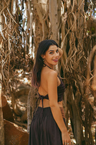 Chandra Top Donker Bruin