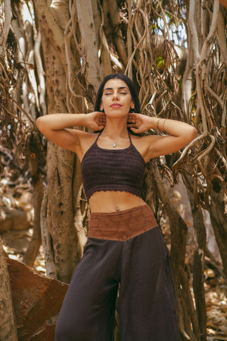 Chandra Top Donker Bruin