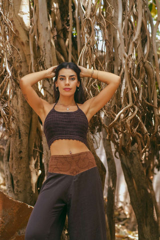 Chandra Top Donker Bruin