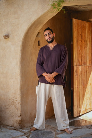 Raw Earth Fisherman Pants Natural