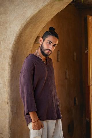 Itza Shirt Dark Brown