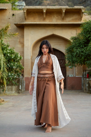 Wild Ember Vest Natural