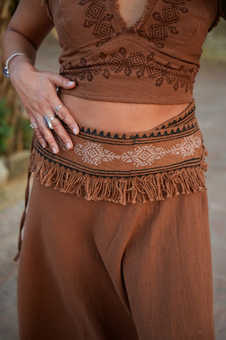 Wild Spirit wrap Skirt Earth