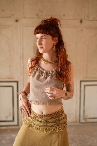 Bloom Top Dusty Amethyst