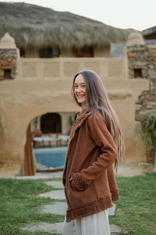 Bugala Cardigan Aarde