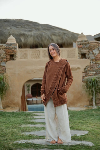 Bugala Cardigan Aarde