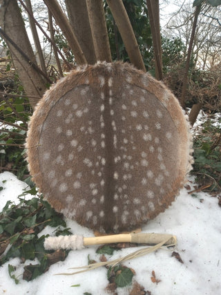 Damhertdrum Wintervacht gebrand