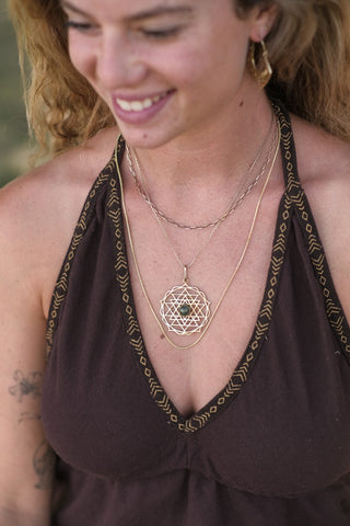 Sri Yantra Hanger Messing