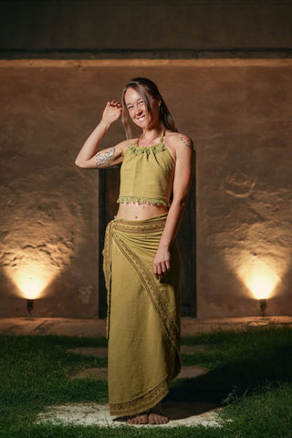 Bloom Top Green