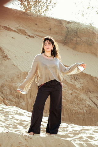 Selene Pants Dark Brown