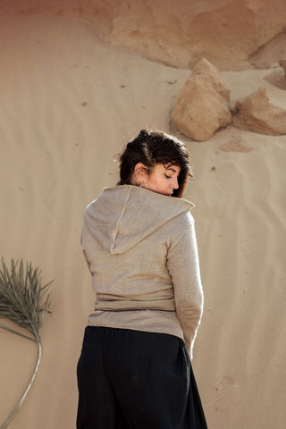 Wool Wrap Top