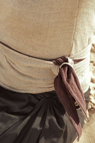 Wool Wrap Top