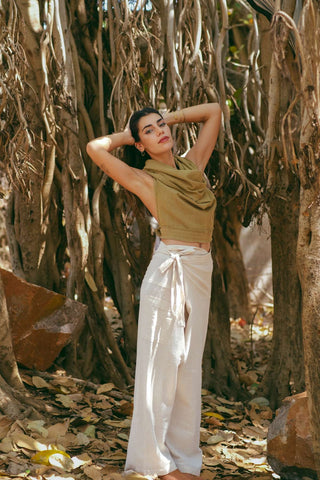 Raw Earth Fisherman Pants Natural