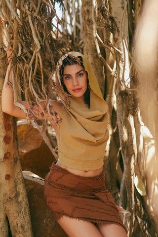 Pua Crop Top Desert