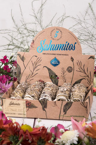 Sahumitos Smudge Sticks White Sage doosje met 5 stuks
