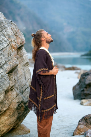 Tanaia Vest Donker Bruin