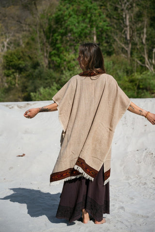 Zenith Poncho Natural