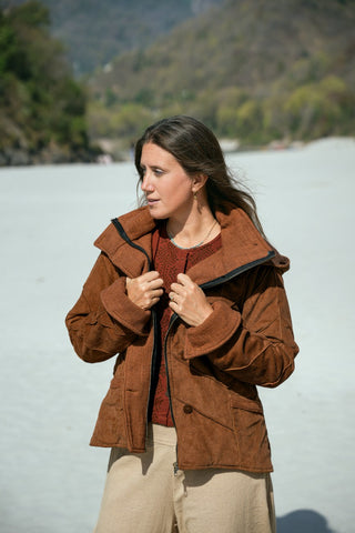 Leafed Jacket Earth