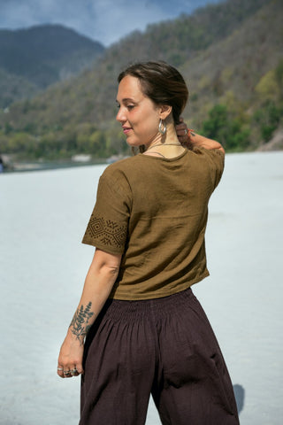 Lotus Blouse Groen