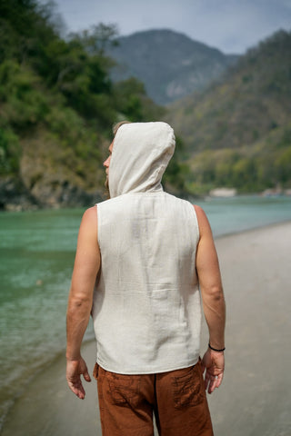 Shipibo Vest Natural