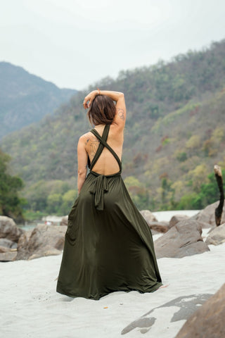 Yasmin Dress Green