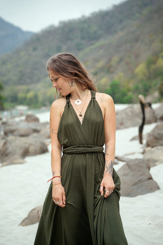 Yasmin Dress Green