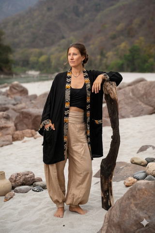 Kyan Kimono Zwart