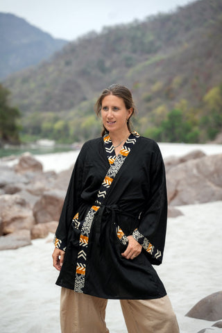 Kyan Kimono Zwart