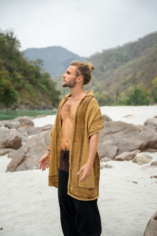 Tenal Hooded Cape Zand
