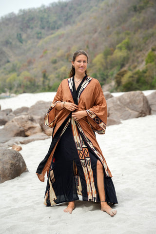 Skyfire Kimono Aarde