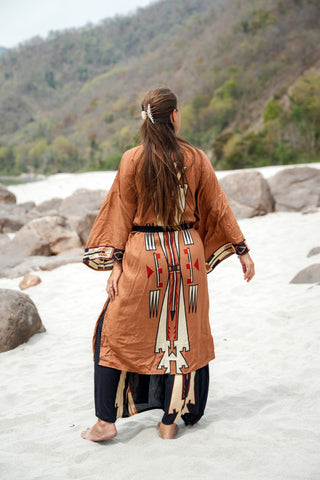 Skyfire Kimono Aarde