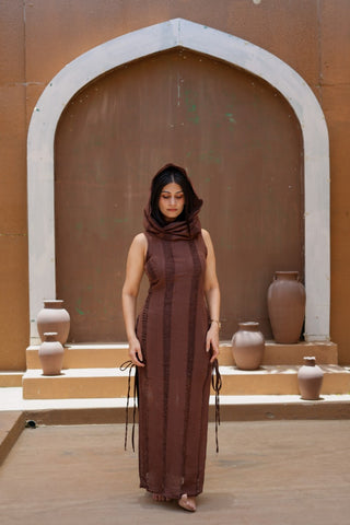 Oracle Dress Dark Brown