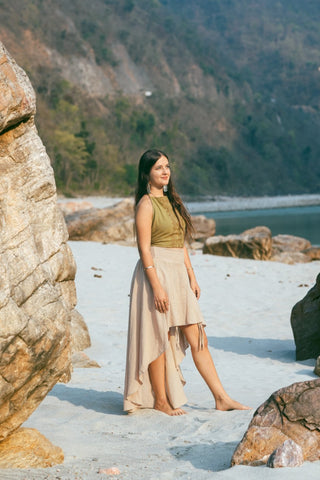 Izel Skirt Beige