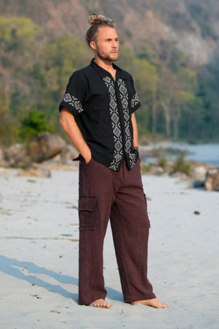 Nagal Pants Donker Bruin