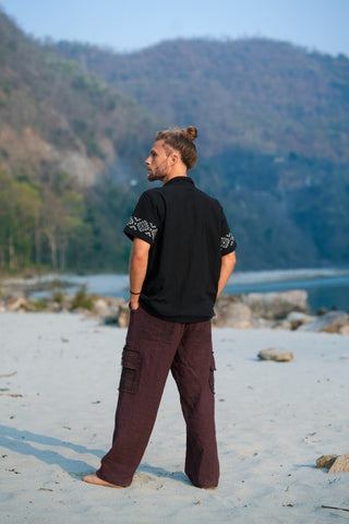 Nagal Pants Donker Bruin