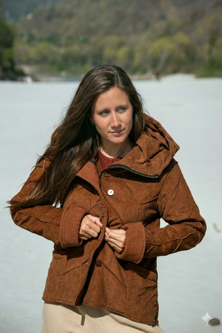 Leafed Jacket Earth