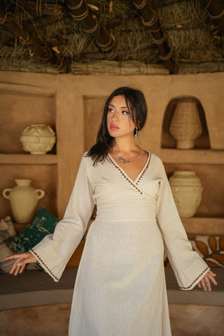 Sage Dress Natural