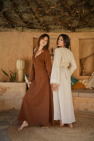 Sage Dress Natural
