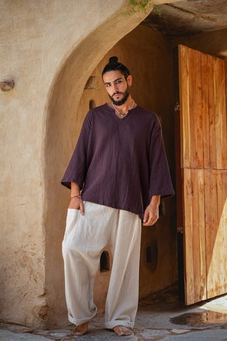 Raw Earth Fisherman Pants Natural